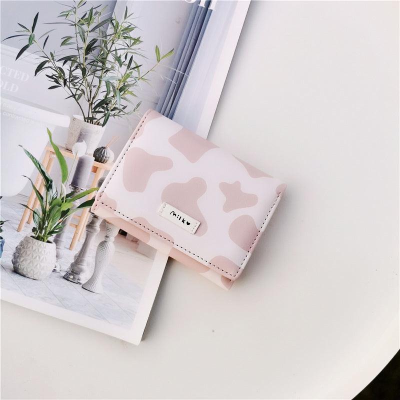 New Multi- Card Pocket Small Wallet Short Wallet Ladies Mini Wallet 30 Off Wallet Japanese And Korean Version Card Package Women - melvincucci