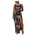 New Popular African Ethnic Printing Batik All Cotton Large Fashion Dress Afripride1825102 - melvincucci