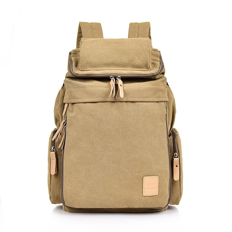 New Retro Men And Women Outdoor Canvas Bag Travel Backpack Bag Fashion Shoulder Bag Aliexpress - melvincucci