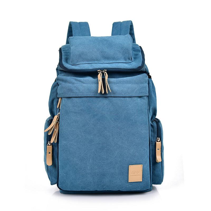 New Retro Men And Women Outdoor Canvas Bag Travel Backpack Bag Fashion Shoulder Bag Aliexpress - melvincucci