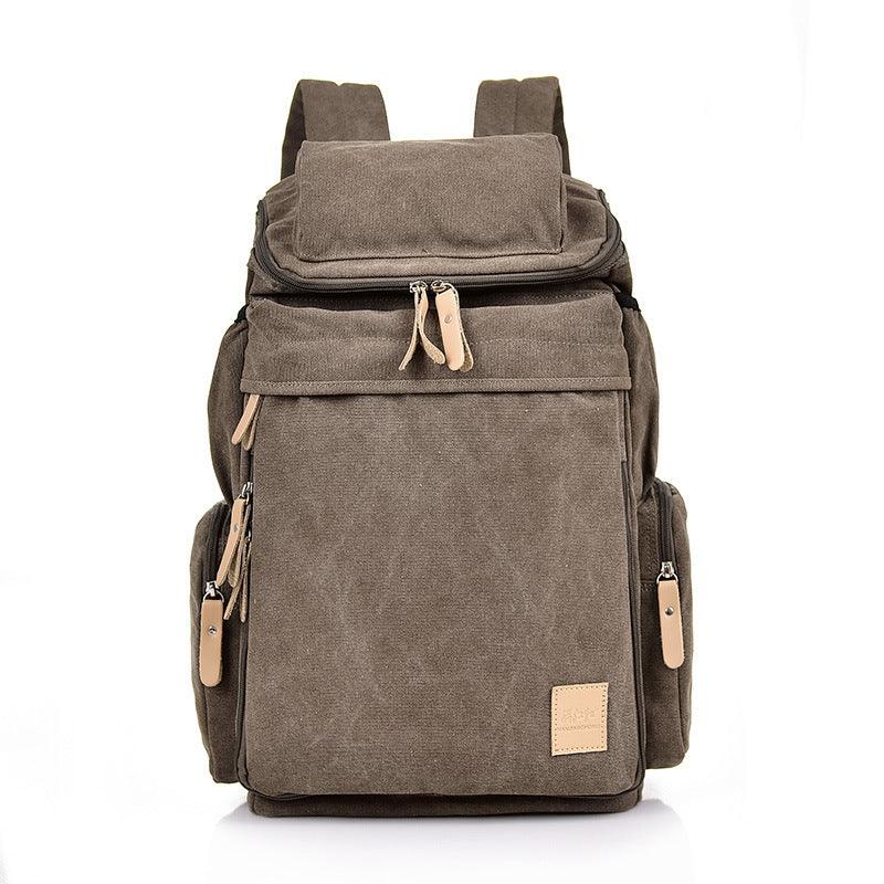 New Retro Men And Women Outdoor Canvas Bag Travel Backpack Bag Fashion Shoulder Bag Aliexpress - melvincucci
