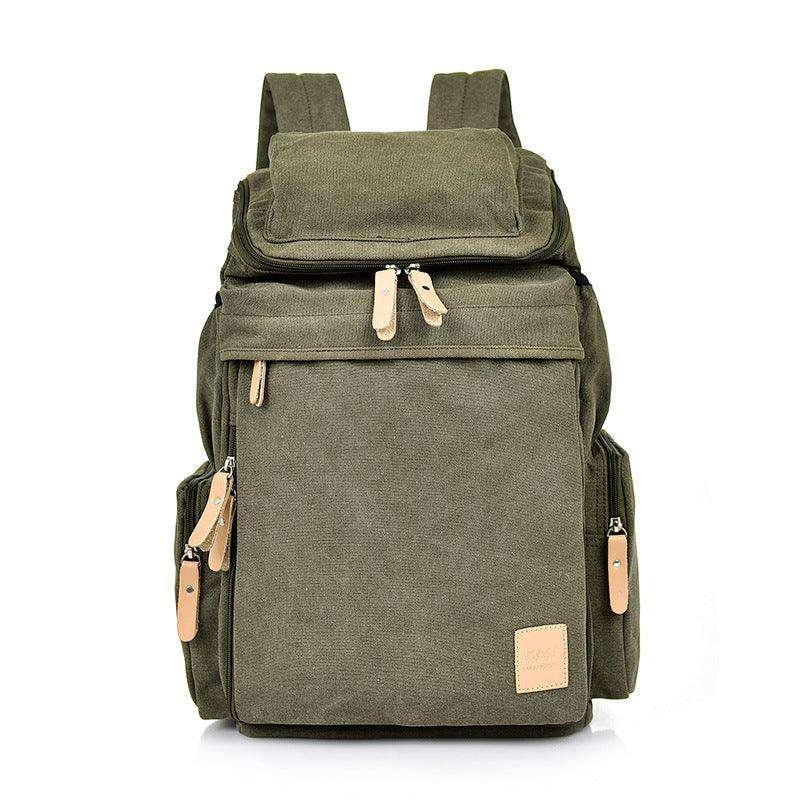 New Retro Men And Women Outdoor Canvas Bag Travel Backpack Bag Fashion Shoulder Bag Aliexpress - melvincucci