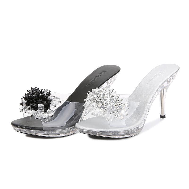 New Slippers High Heels Women Summer Wild Summer Women - melvincucci