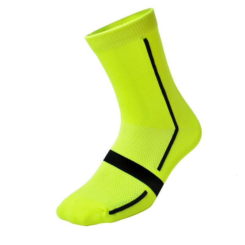 New Sports Socks, Outdoor Cycling Socks, Men And Women, Wicking, Breathable And Quick-Drying Cycling Socks - melvincucci