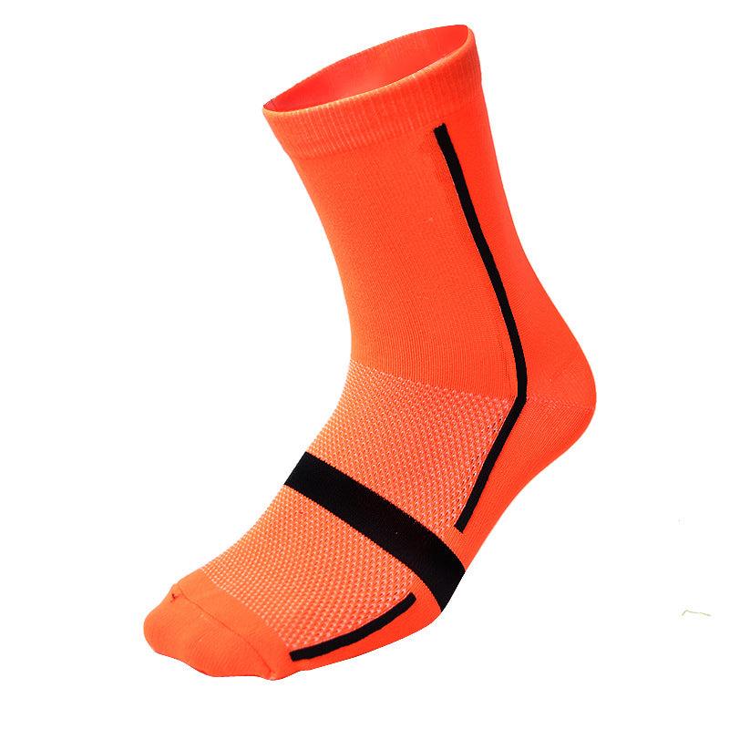 New Sports Socks, Outdoor Cycling Socks, Men And Women, Wicking, Breathable And Quick-Drying Cycling Socks - melvincucci