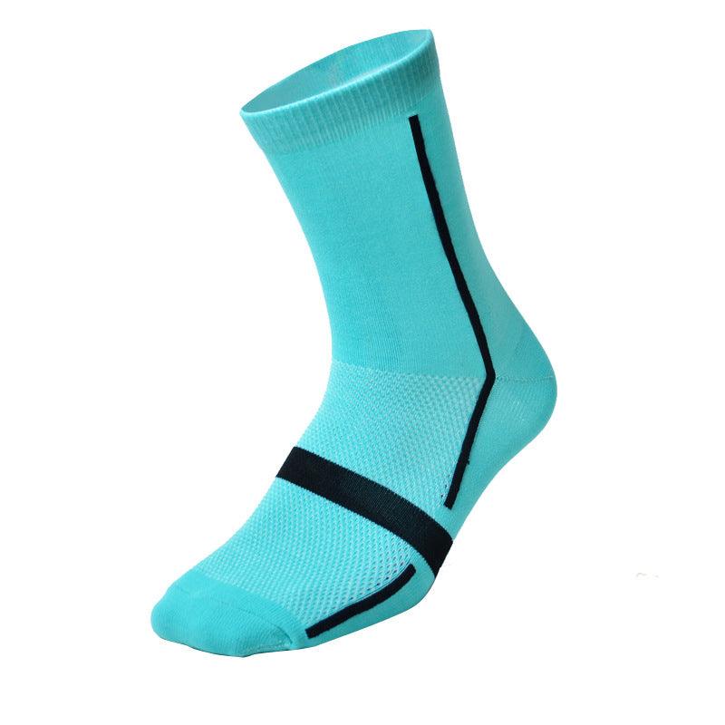 New Sports Socks, Outdoor Cycling Socks, Men And Women, Wicking, Breathable And Quick-Drying Cycling Socks - melvincucci