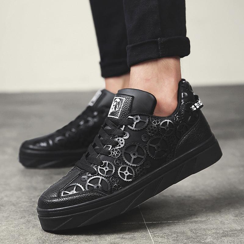 New student shoes men Korean version of the tide white shoes men's casual sports shoes men - melvincucci