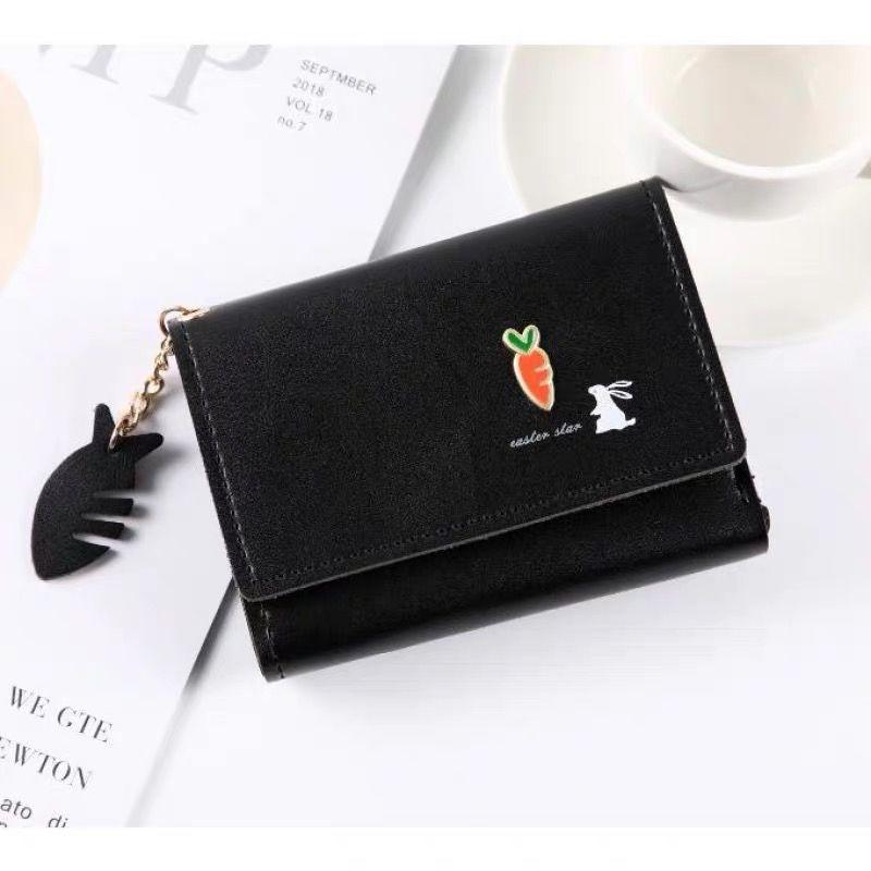 New Style Short Wallet Women Tri Fold Multifunctional Small Wallet - melvincucci