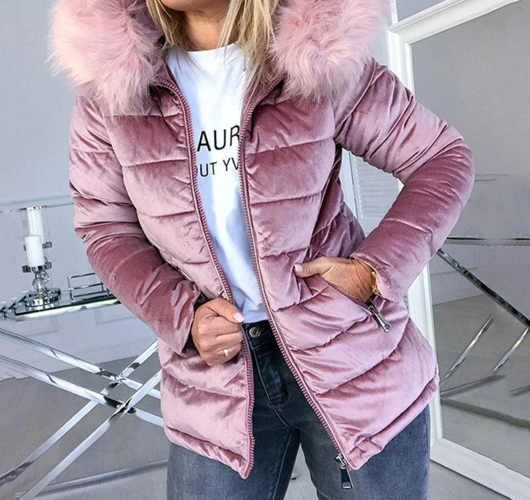 New style solid color hooded jacket women - melvincucci