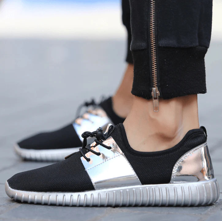 New Summer Breathable Shoes Men Flat shoes Autumn Fashion Men Shoes Couple Casual Shoes - melvincucci