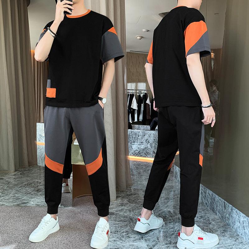 New Summer Men's T-shirt Fashion Short-sleeved T-shirt Men - melvincucci