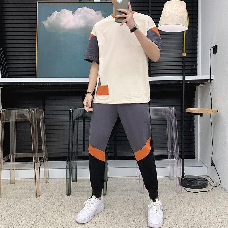 New Summer Men's T-shirt Fashion Short-sleeved T-shirt Men - melvincucci