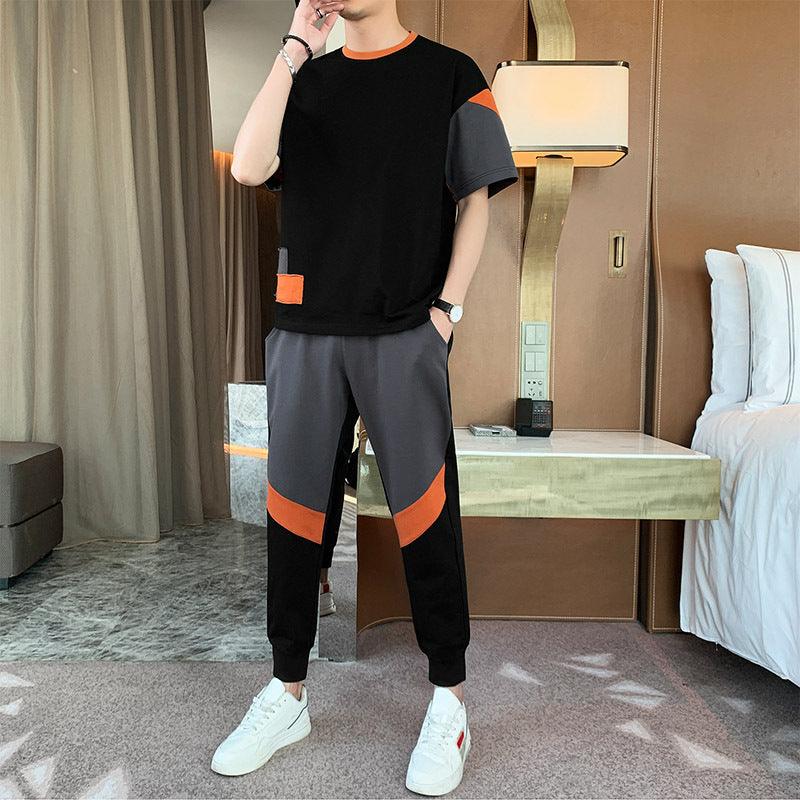 New Summer Men's T-shirt Fashion Short-sleeved T-shirt Men - melvincucci