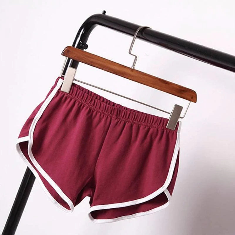 New Summer Shorts Women Casual Shorts Workout Waistband Skinny Short - melvincucci