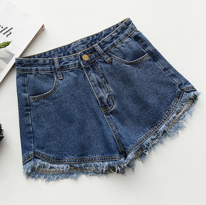 Newsummer Women Short Jeans Ladies Denim Pants Trousers - melvincucci