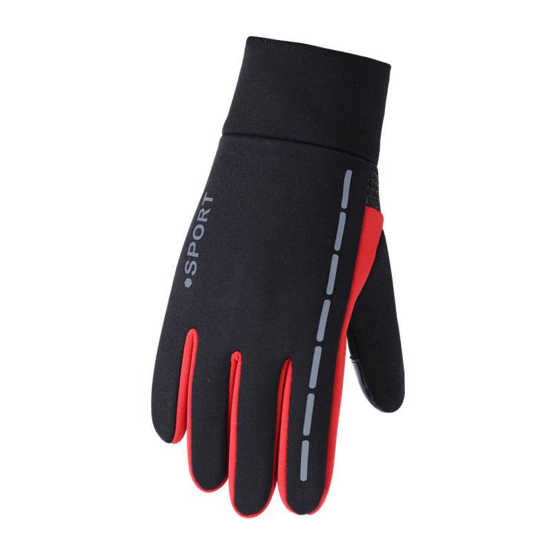 Non-slip Reflective Sports Gloves Winter Men - melvincucci