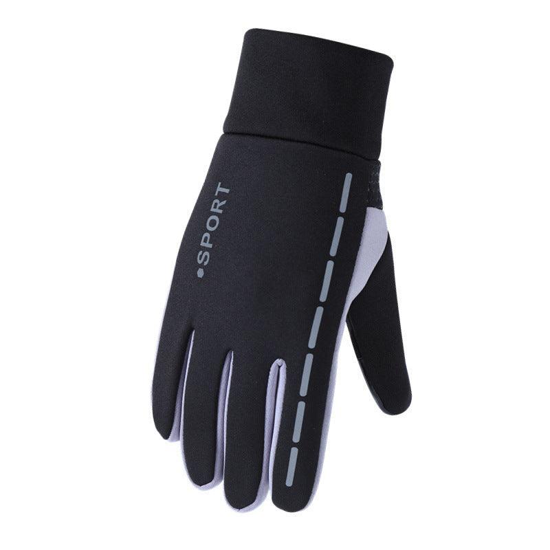Non-slip Reflective Sports Gloves Winter Men - melvincucci