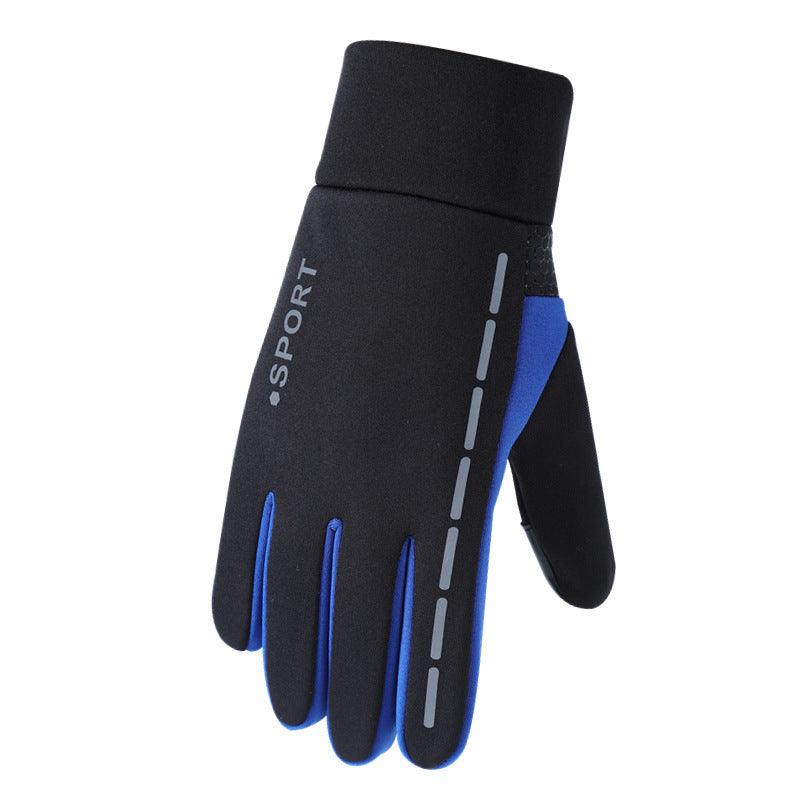 Non-slip Reflective Sports Gloves Winter Men - melvincucci