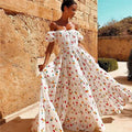 One-shoulder Dress Long Skirt Women - melvincucci