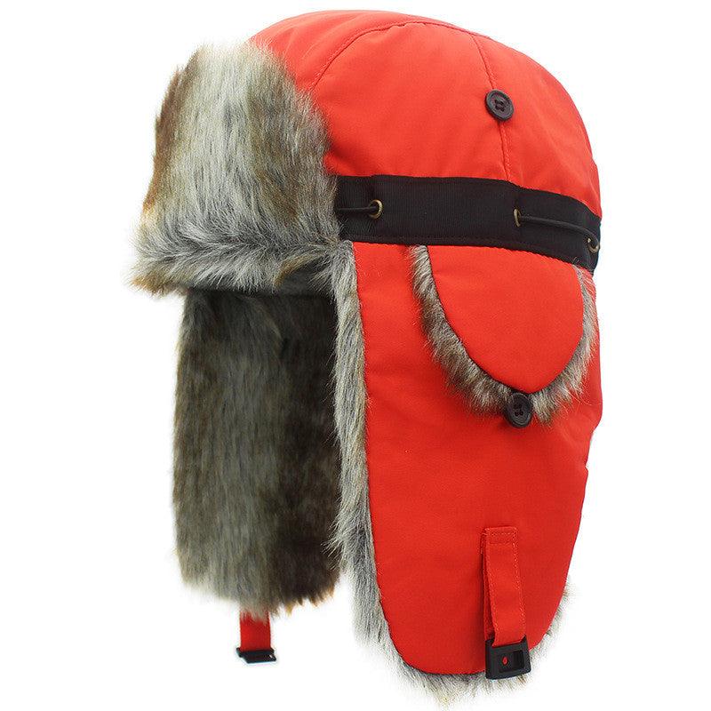 Outdoor Autumn And Winter Warm Lei Feng Hat Men - melvincucci