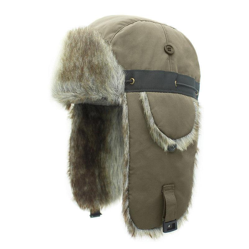 Outdoor Autumn And Winter Warm Lei Feng Hat Men - melvincucci