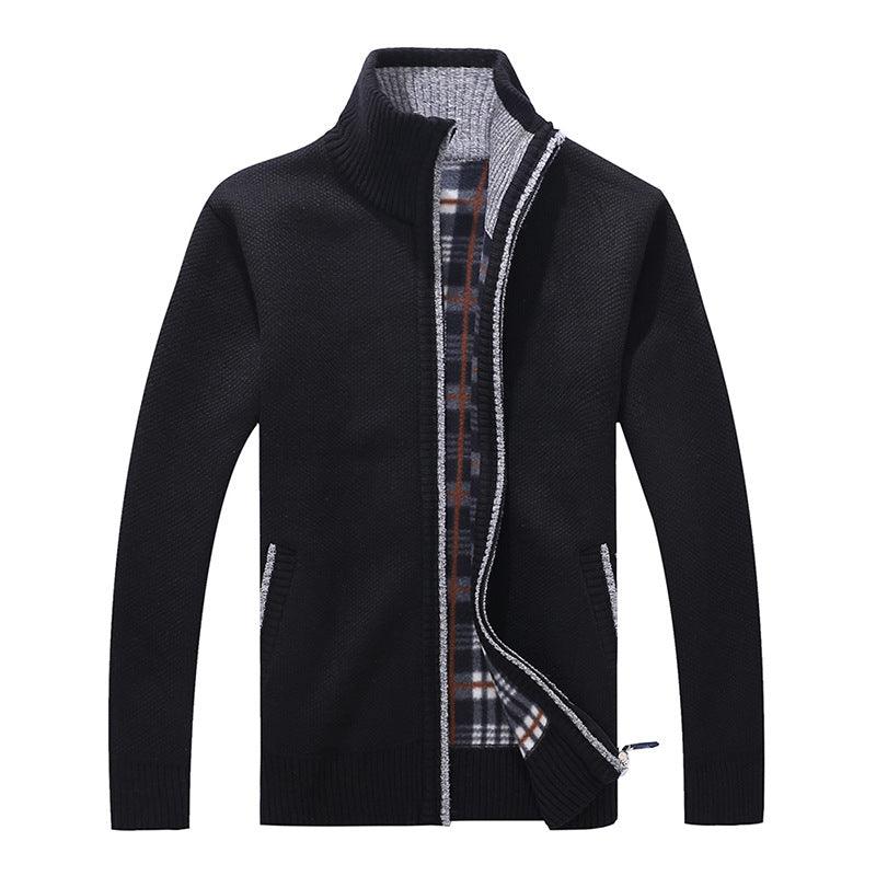 Outdoor Casual Men Slim Sweaters Warm Men Coats - melvincucci