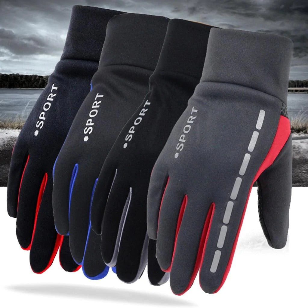 Outdoor Driving Men's Sports Fitness Autumn And Winter Cycling Gloves - melvincucci