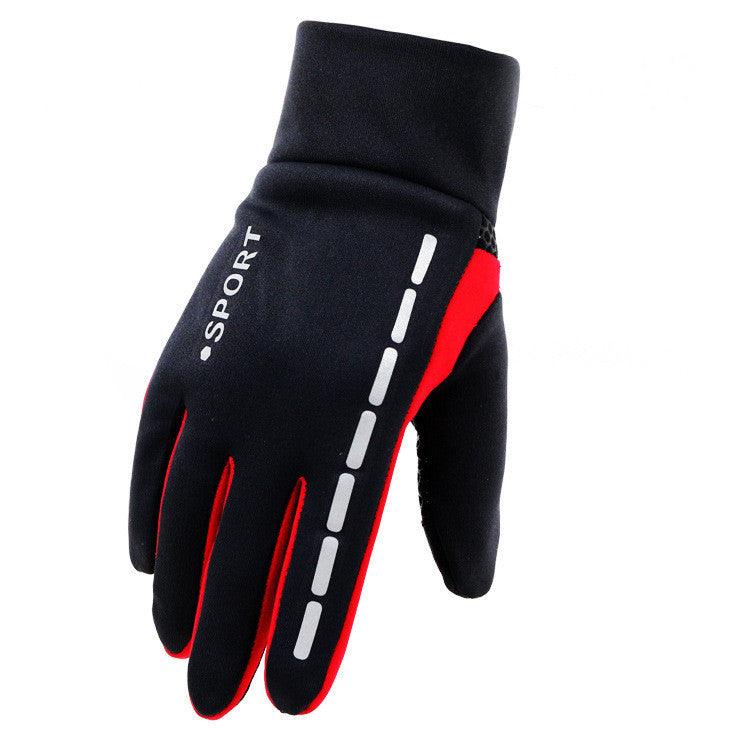 Outdoor Driving Men's Sports Fitness Autumn And Winter Cycling Gloves - melvincucci