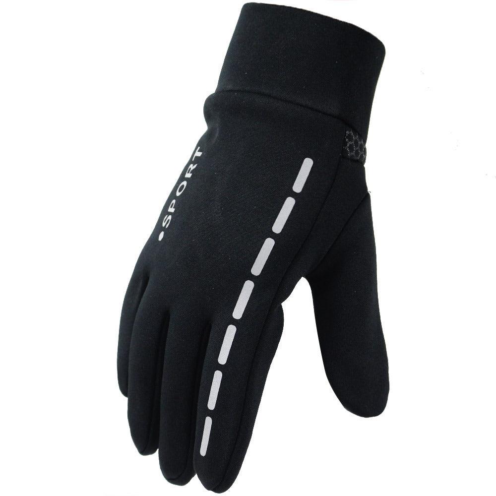 Outdoor Driving Men's Sports Fitness Autumn And Winter Cycling Gloves - melvincucci