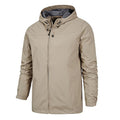Outdoor jackets male thin spring single jacket waterproof - melvincucci