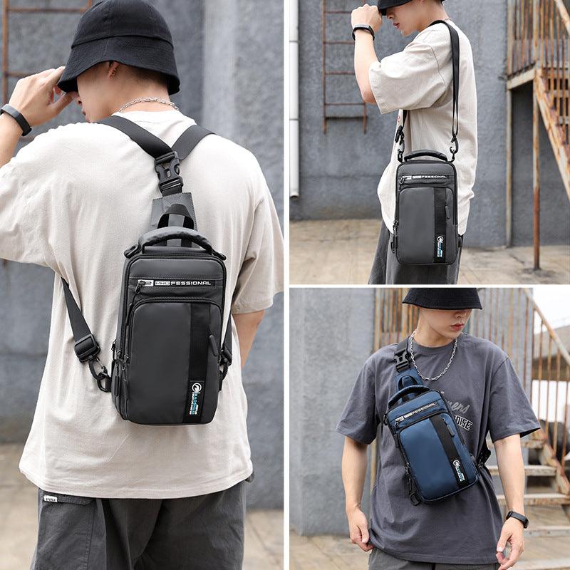 Outdoor Multifunctional Men Chest Bag Trendy One Shoulder - melvincucci