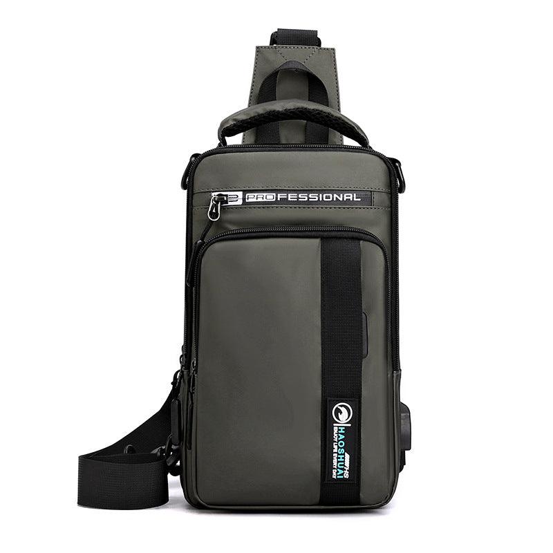 Outdoor Multifunctional Men Chest Bag Trendy One Shoulder - melvincucci