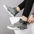 Outdoor simple Shoes Men Breathable CasualComfortable Shoes Men Comfortable High-Top Men Sneakers - melvincucci