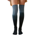 Over The Knee Pile Of Socks Knit Socks Women - melvincucci