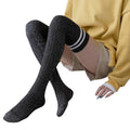 Over the knee socks women high tube thigh socks - melvincucci
