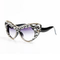 Oversize Crystal Sexy Sun Glasses - melvincucci