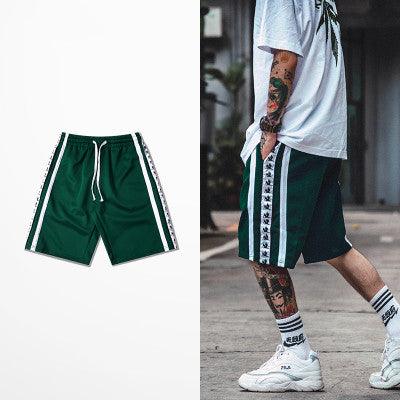 Pants men's pants five points sports pants retro shorts pants pants overalls casual pants tide - melvincucci