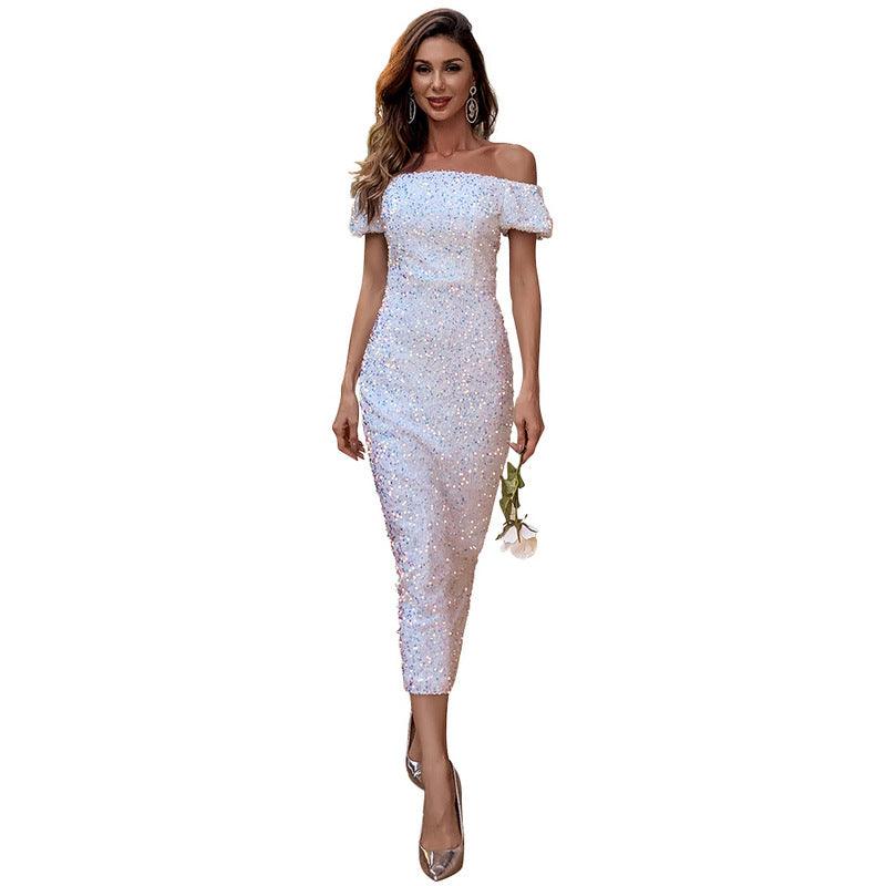 Party Dress Dress Dress Foreign Trade Sequins - melvincucci