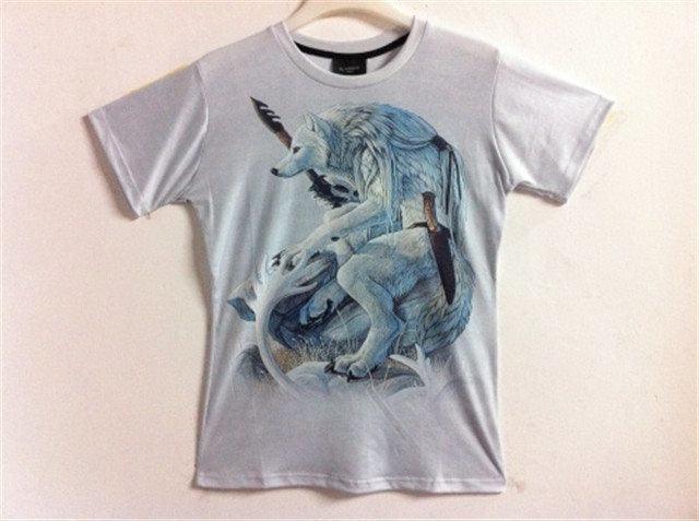 Patterned 3D short-sleeved t-shirt men - melvincucci