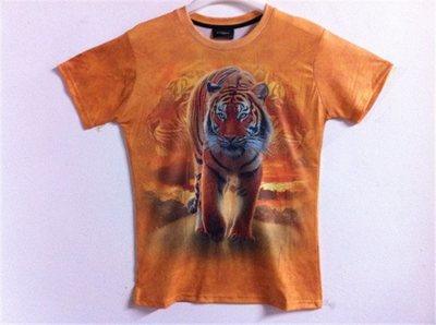 Patterned 3D short-sleeved t-shirt men - melvincucci