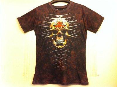 Patterned 3D short-sleeved t-shirt men - melvincucci