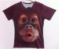 Patterned 3D short-sleeved t-shirt men - melvincucci