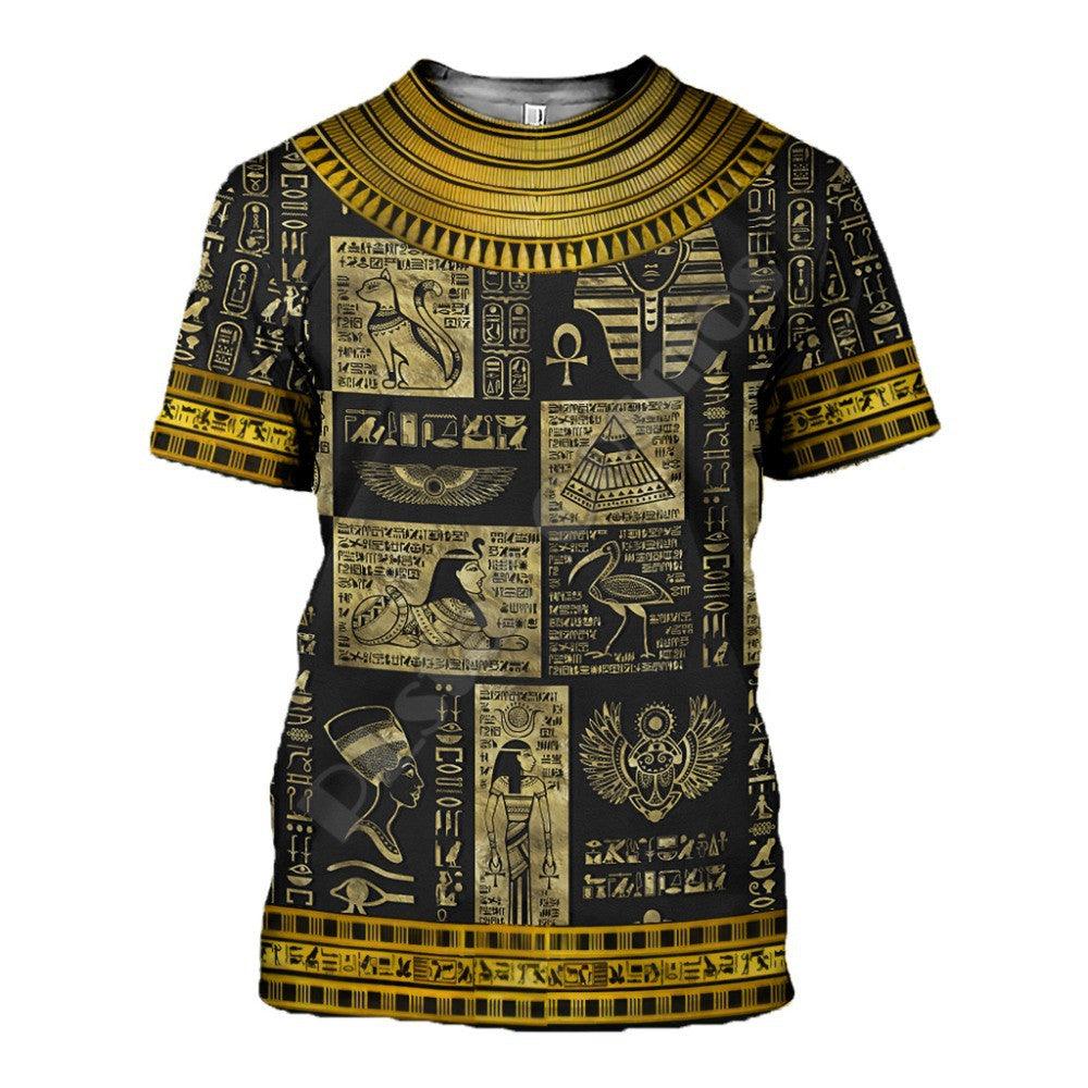 Pharaoh short sleeve T-shirt for men - melvincucci