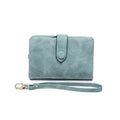 Photographic leather goods * matte wallet female short Korean version - melvincucci