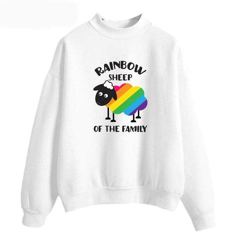 Pink Lamb Sweatshirt - melvincucci