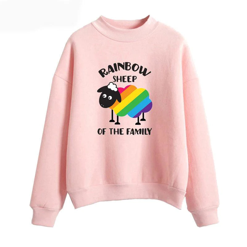 Pink Lamb Sweatshirt - melvincucci