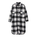 Plaid Net Red Woolen Coat Small Windbreaker - melvincucci
