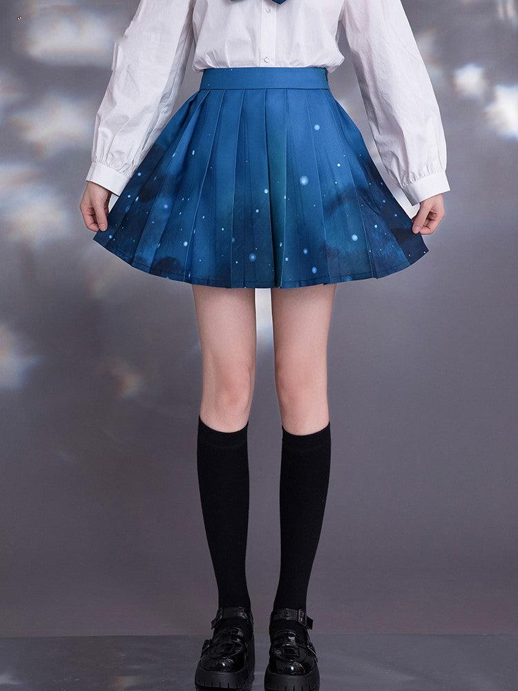 Pleated skirt short skirt women 2021 autumn new - melvincucci
