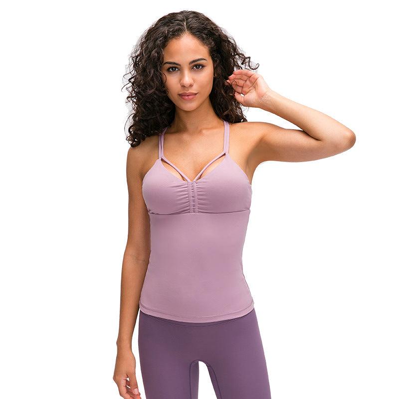 Pleated sport ladies vest - melvincucci