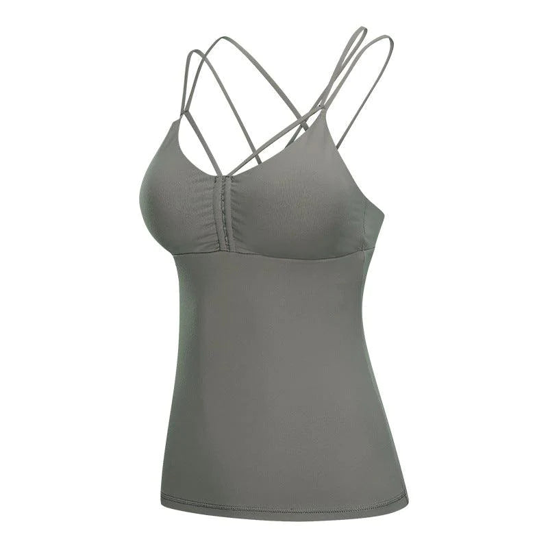 Pleated sport ladies vest - melvincucci